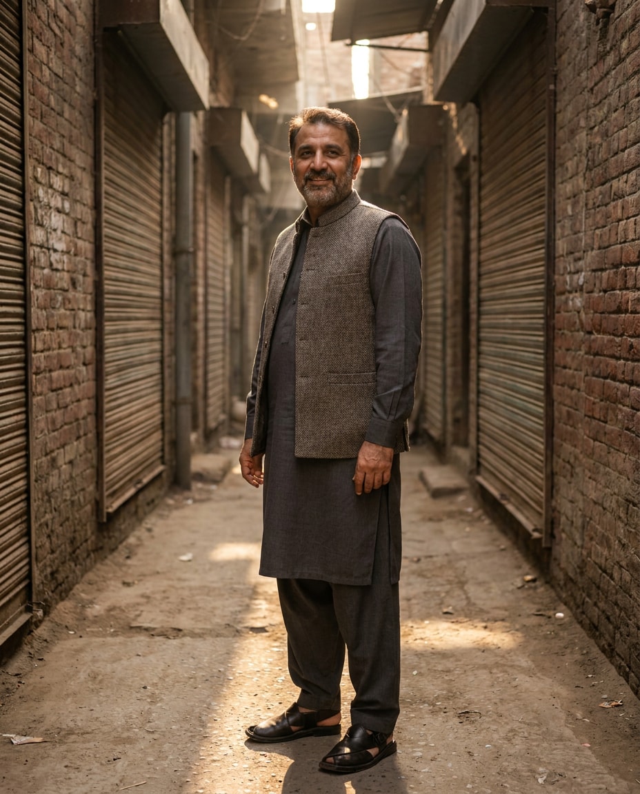 men kurta street photo