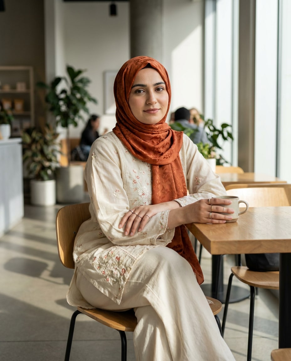 modest hijab chic photo