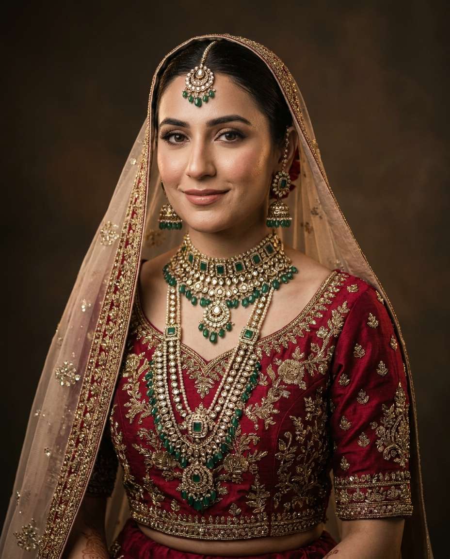 bridal jora portrait photo