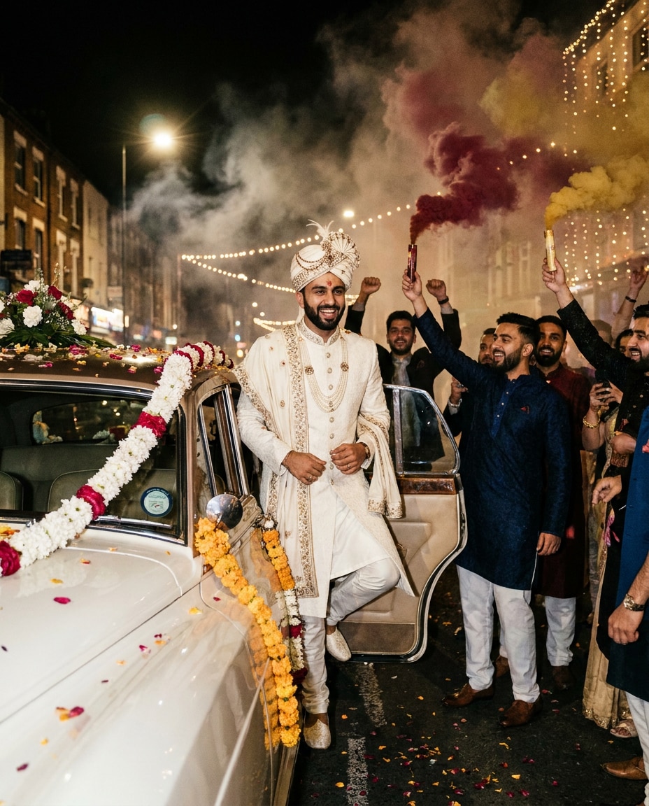 baraat entrance drama photo