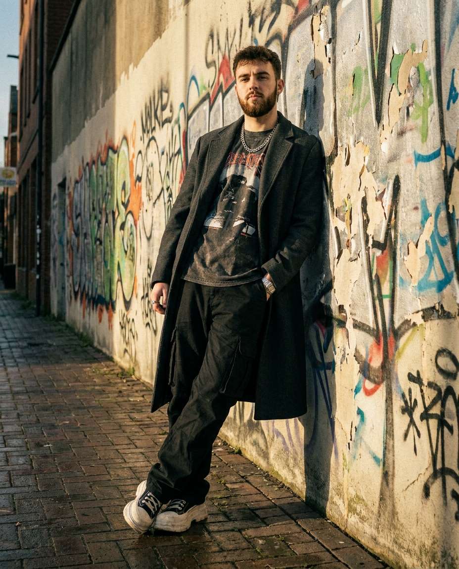 streetwear longline photo