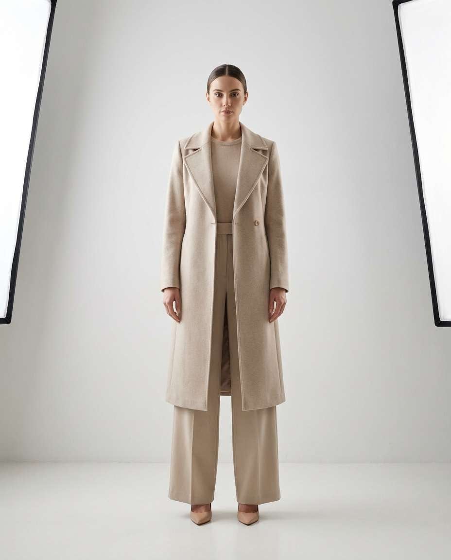 soft beige monochrome photo