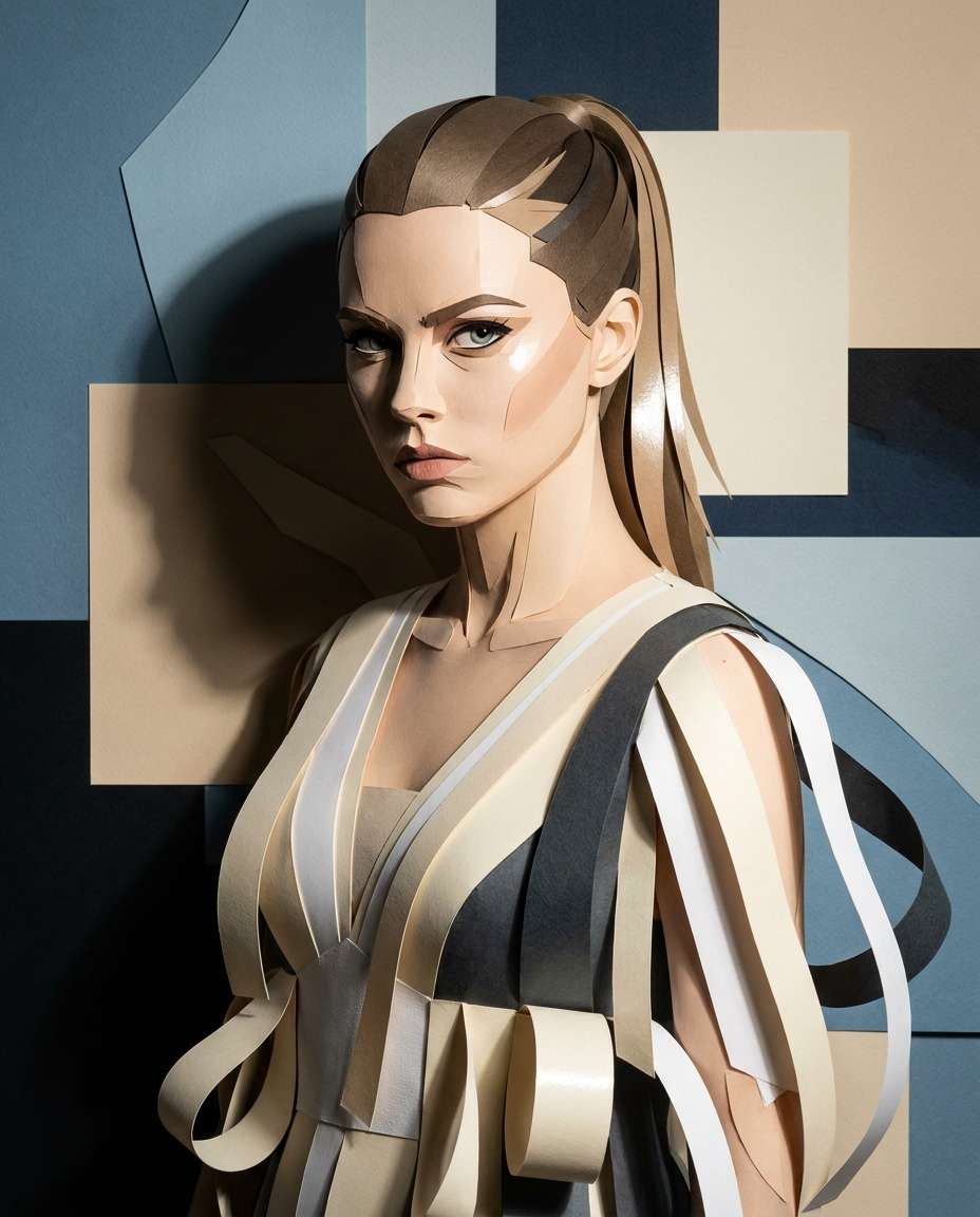 high fashion collage photo