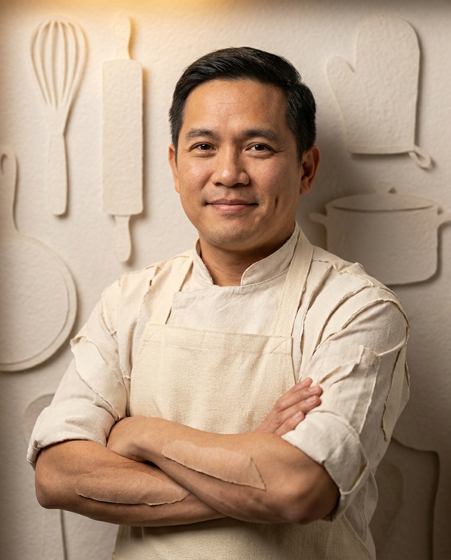 chef apron portrait photo