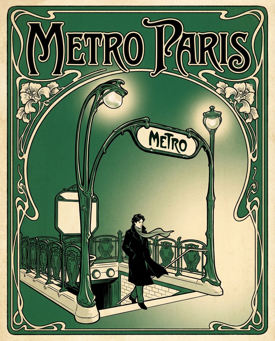 metro entrance photo