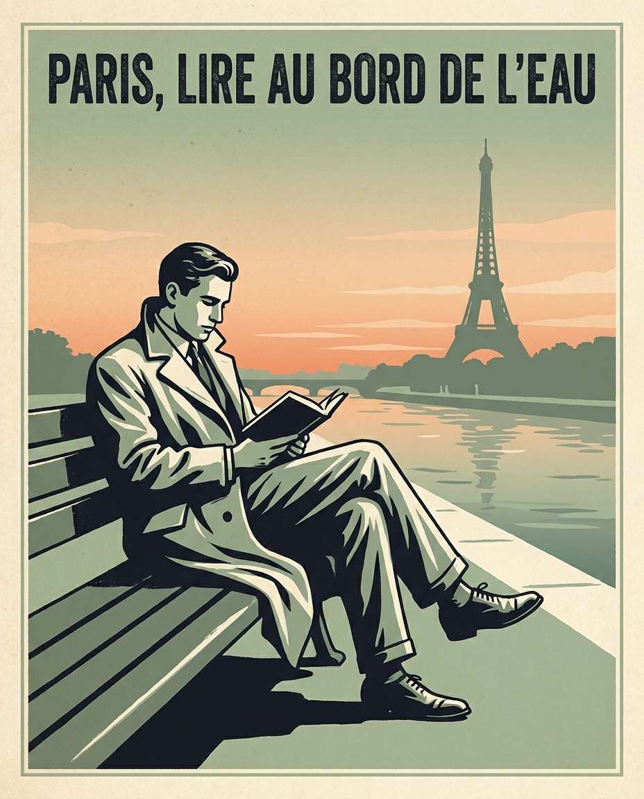seine book lover photo