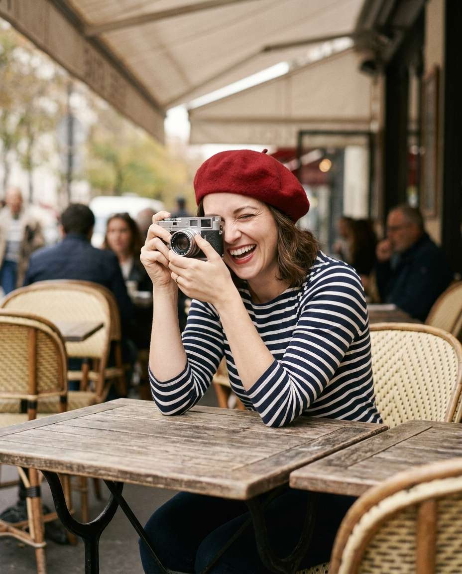 vintage film carousel photo
