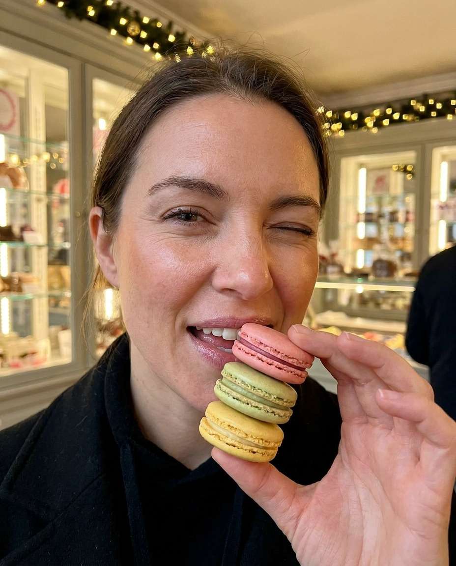 macaron close moment photo