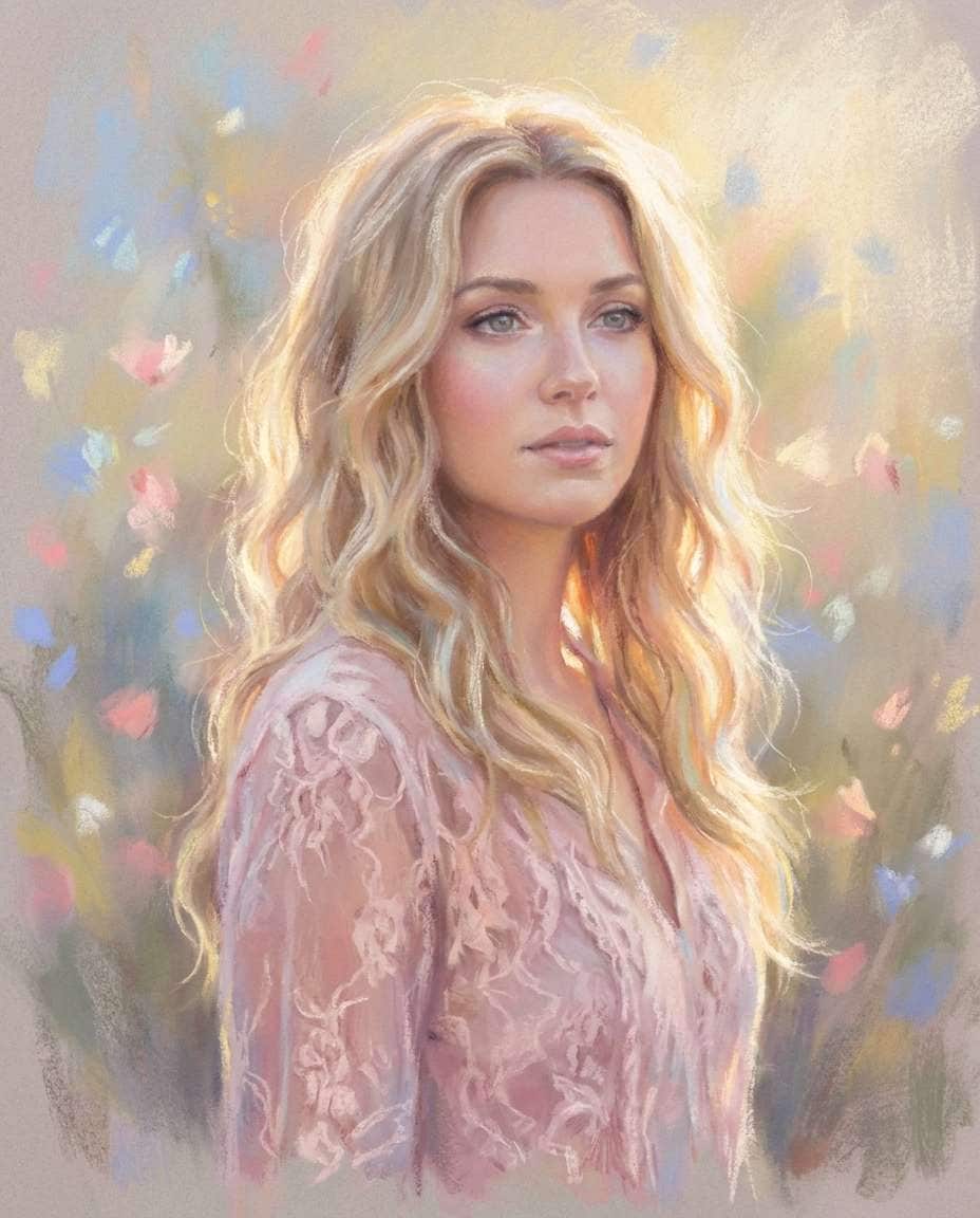 soft focus romantic photo