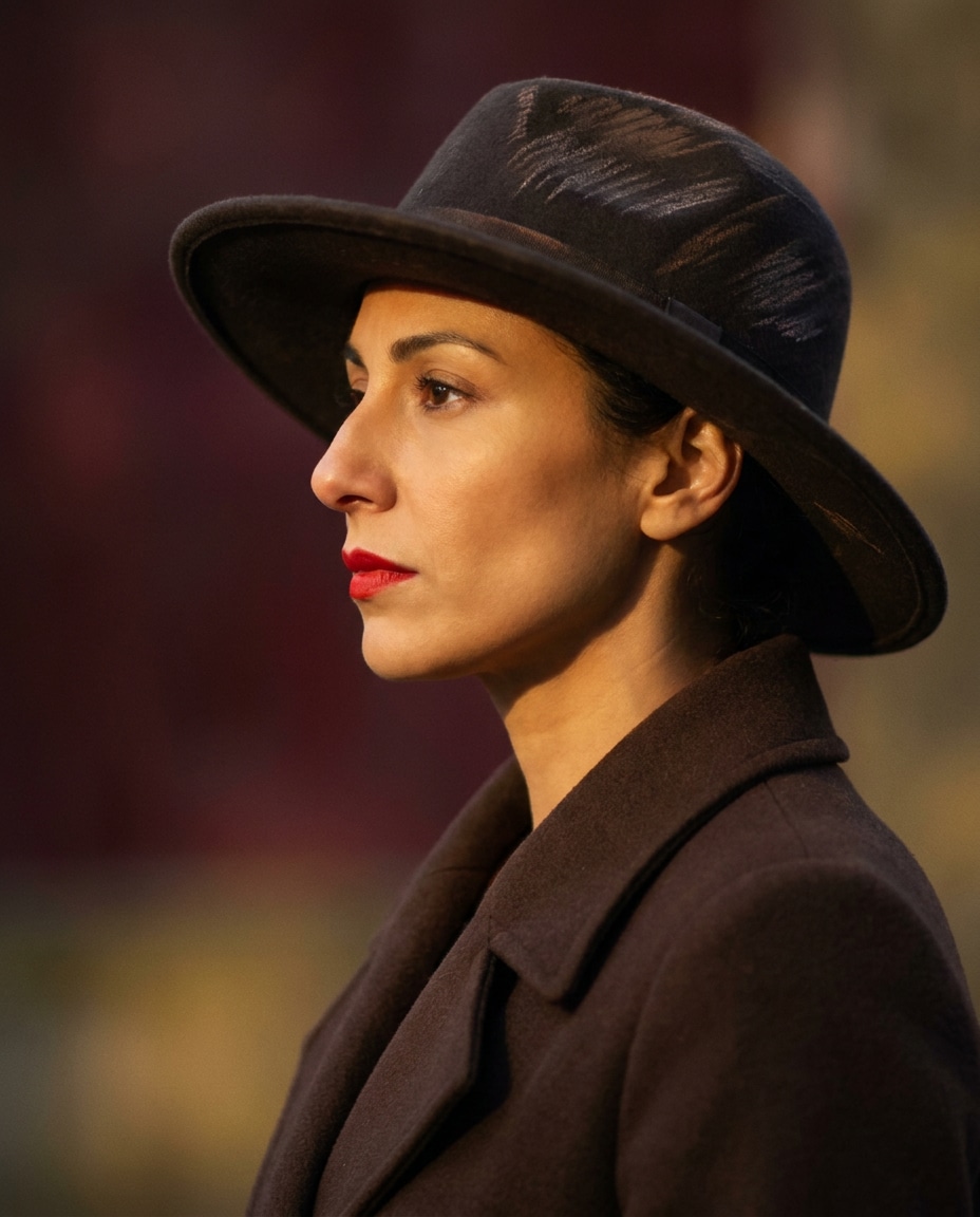 vintage hat profile photo