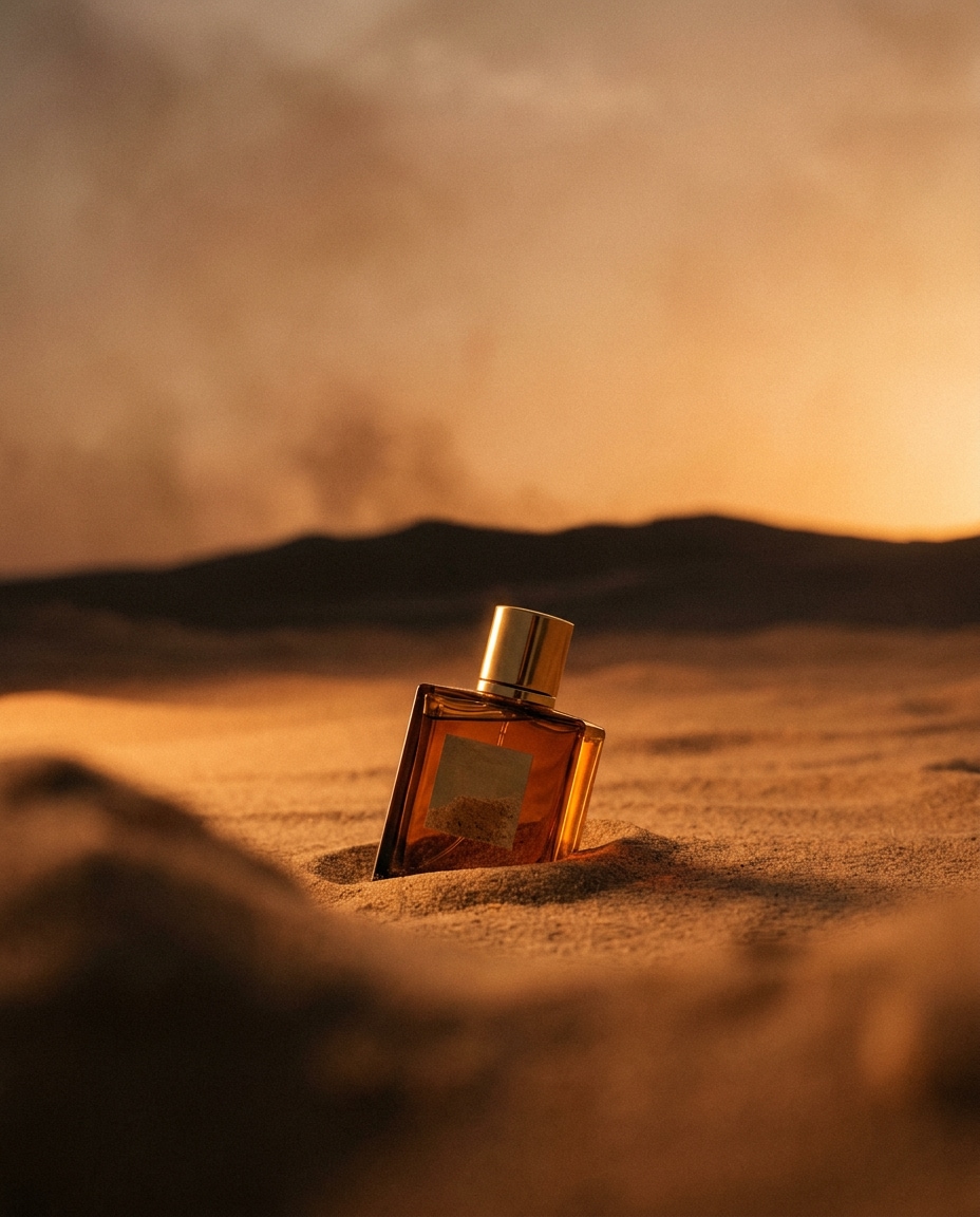 cinematic desert story photo