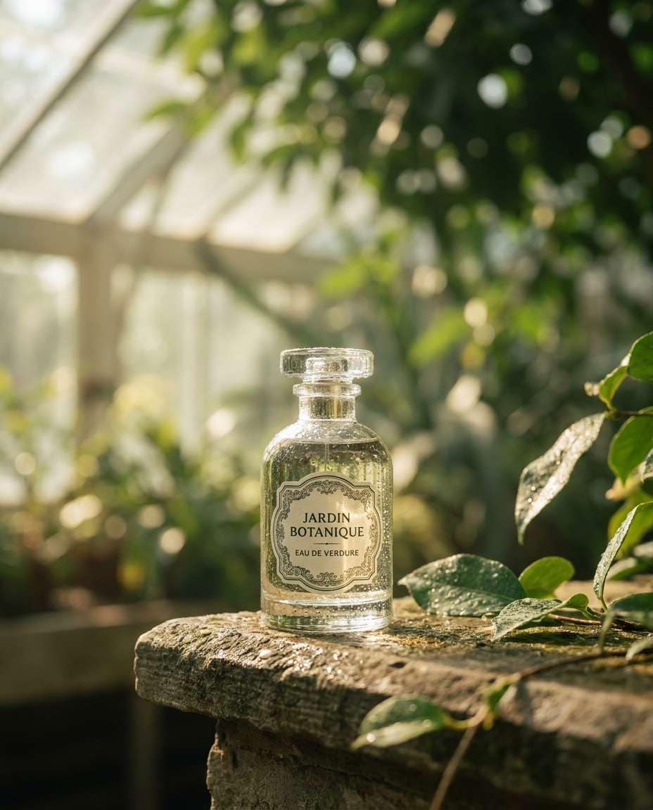 inside a botanical conservatory photo