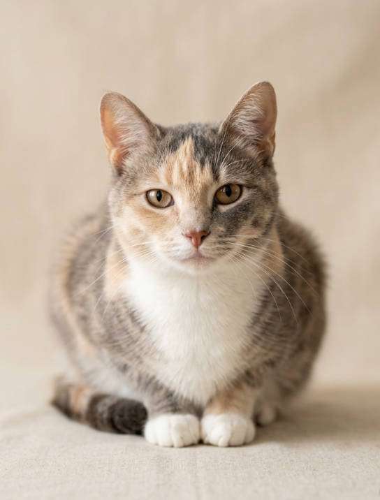 vetfriendly calm pose photo