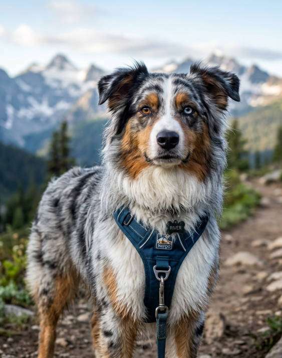outdoor adventure dog photo