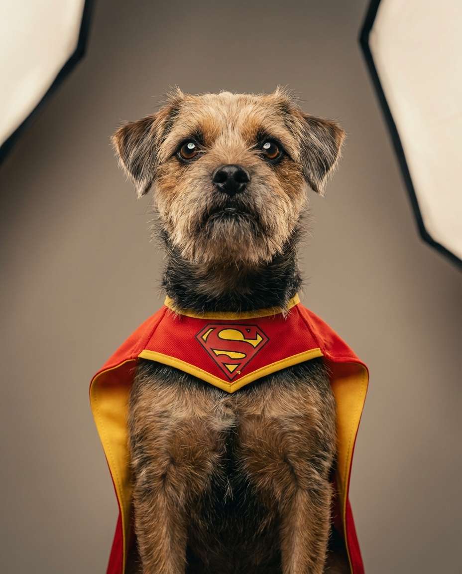 costume mini superhero photo