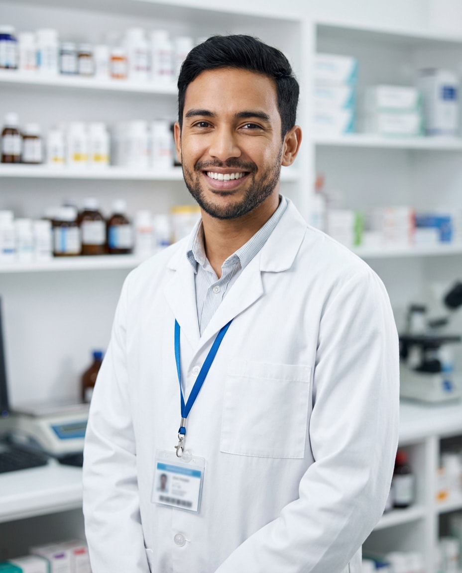 id badge focus photo