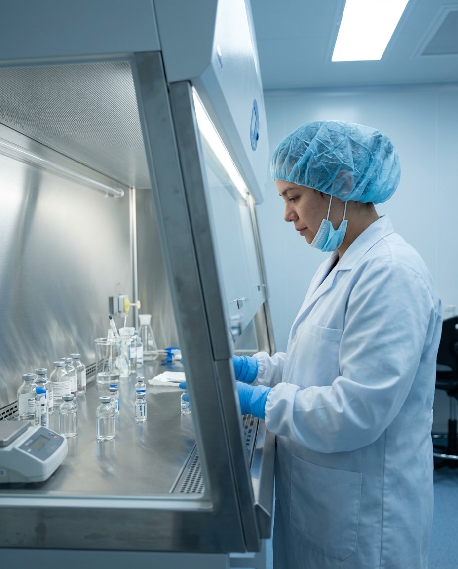 sterile compounding hood photo