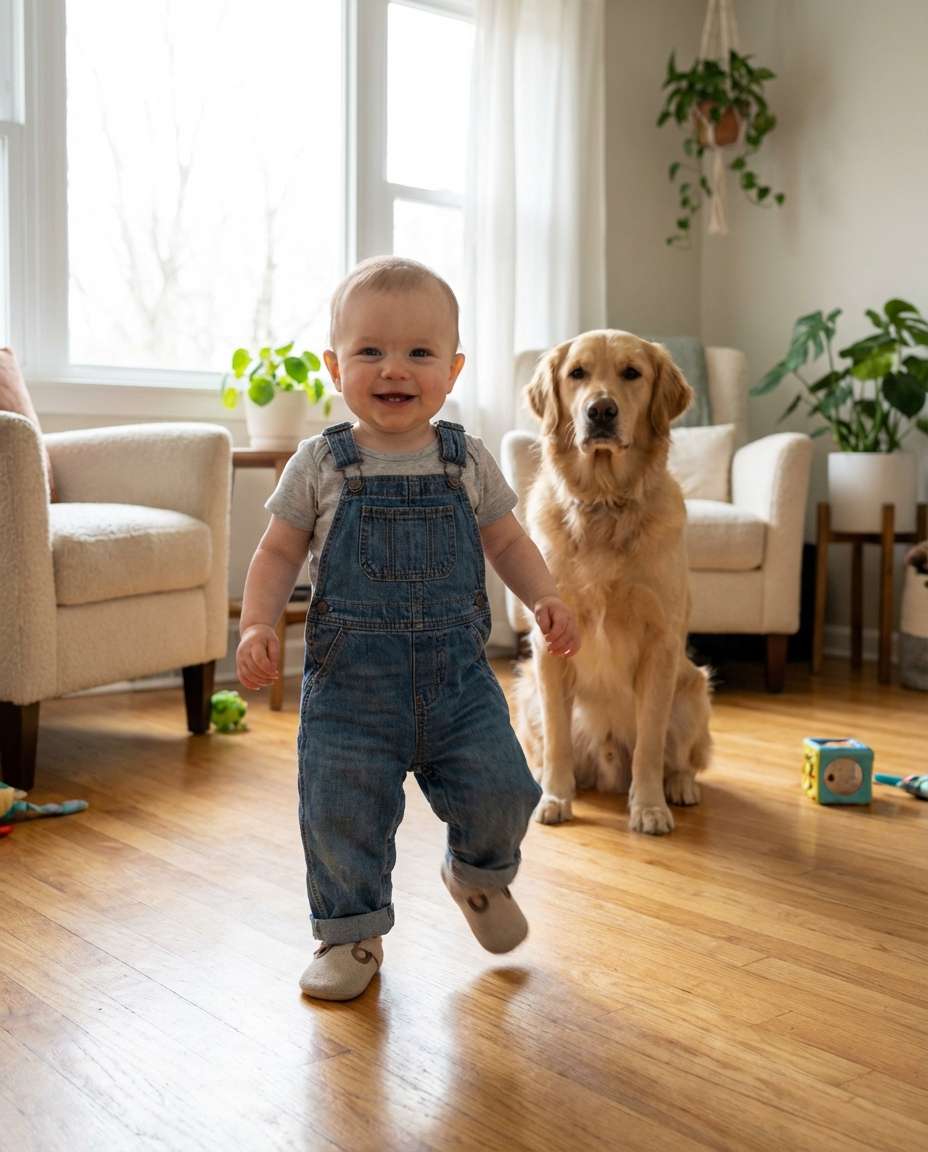 first steps cheer photo