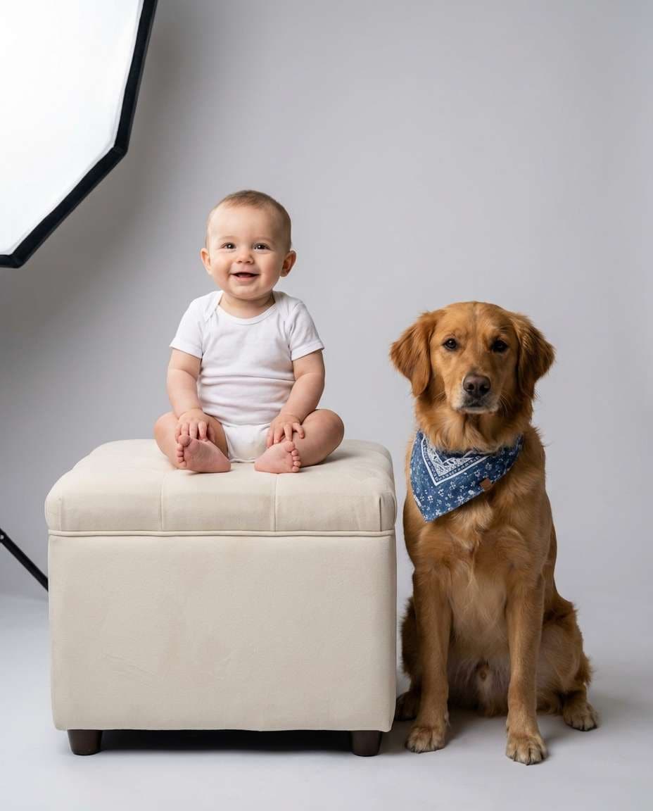 studio clean portrait photo