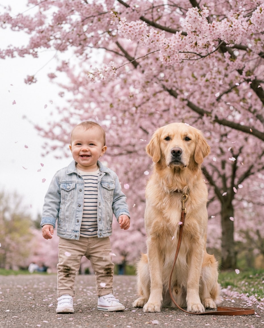 spring blossom walk photo