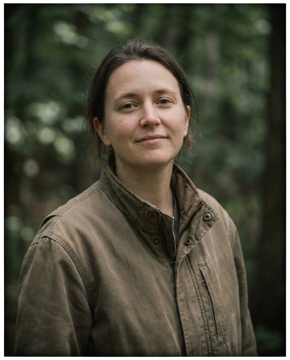 muted film portrait photo