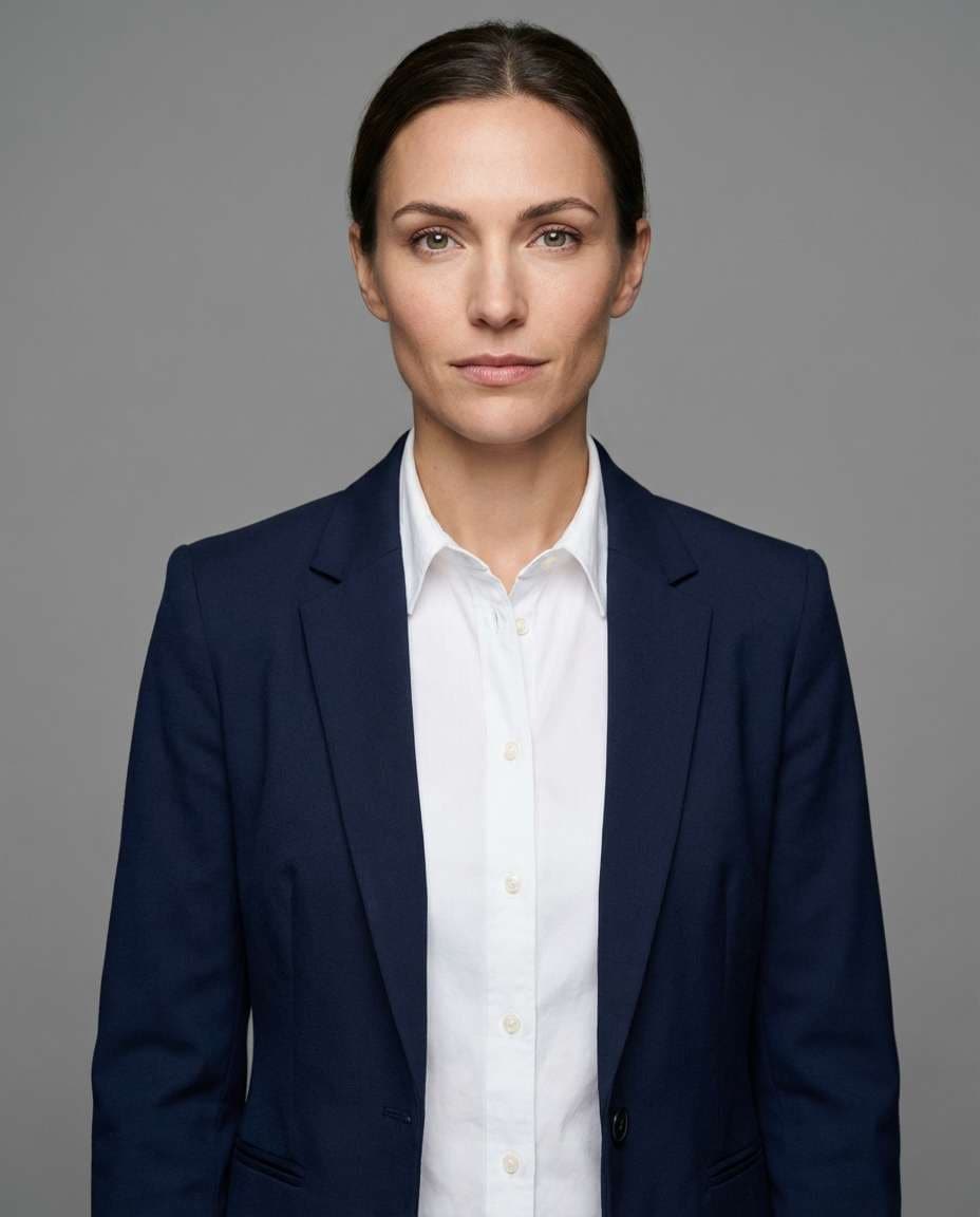 clean linkedin headshot photo