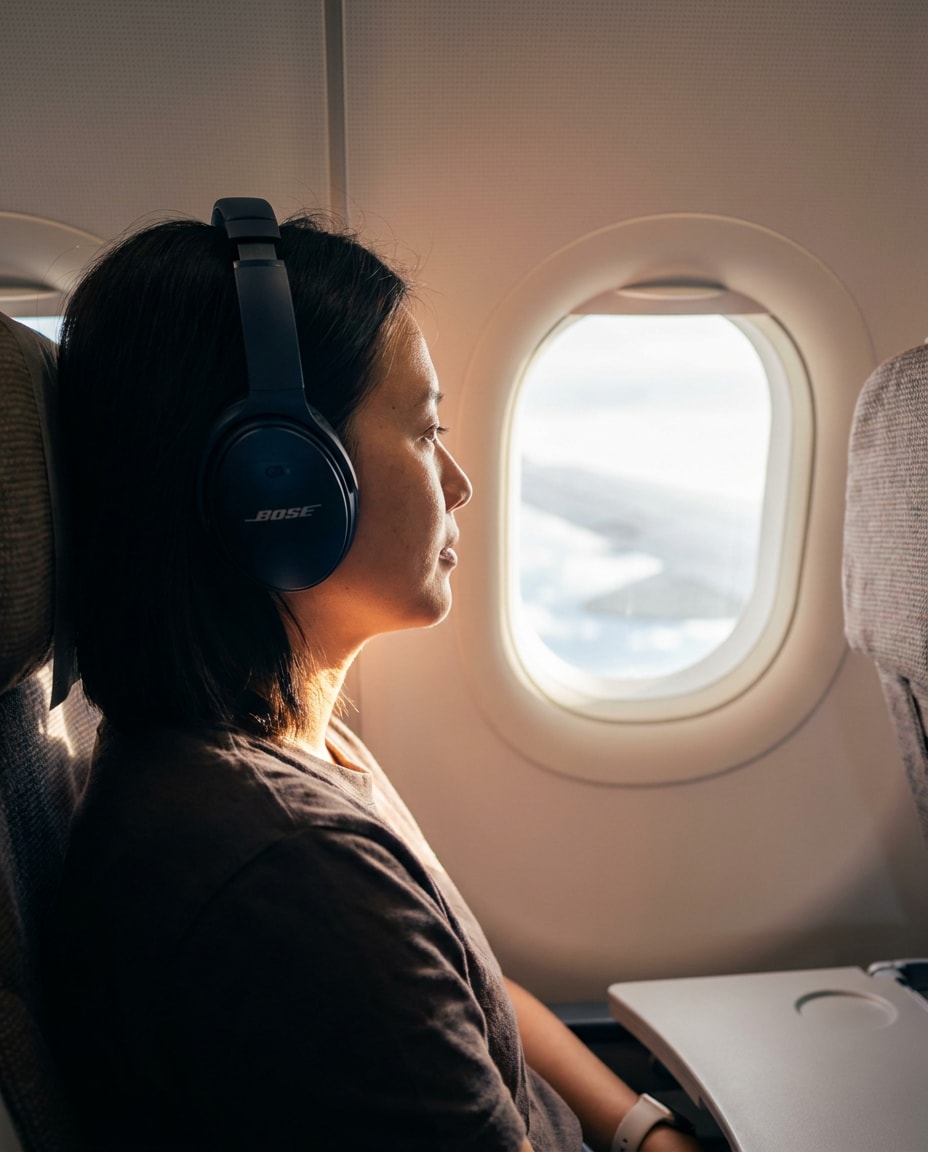 airplane travel chill photo