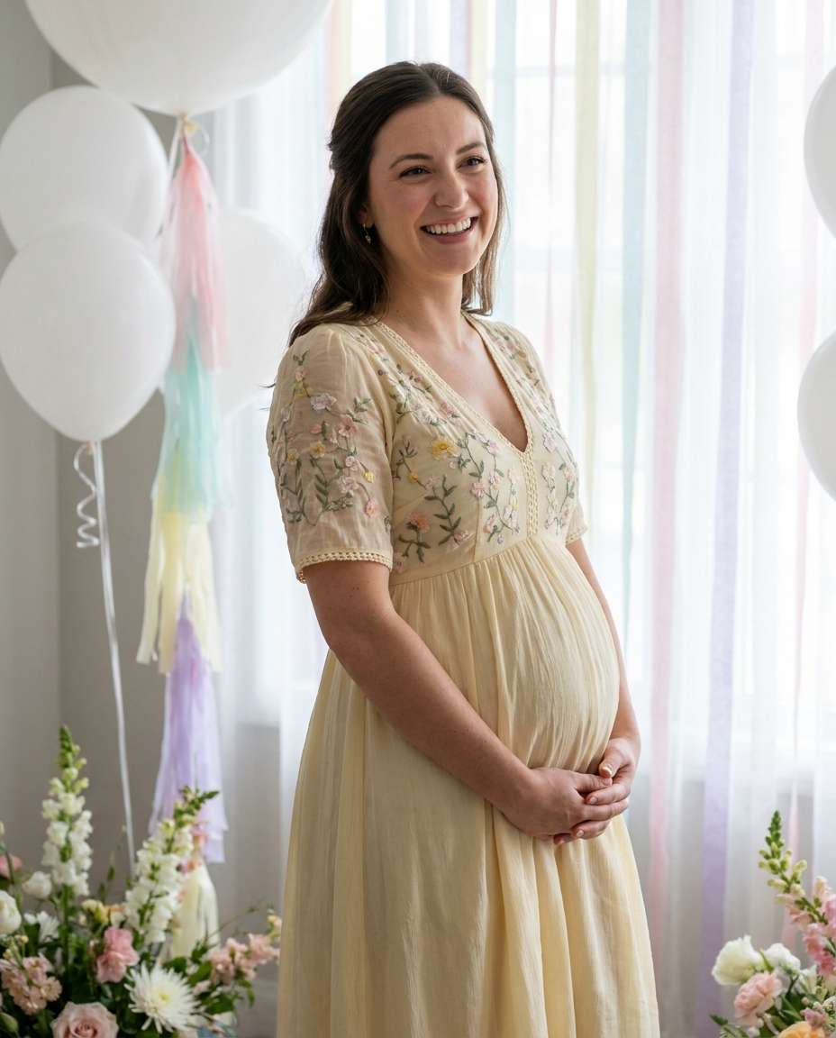 bridal shower guest photo