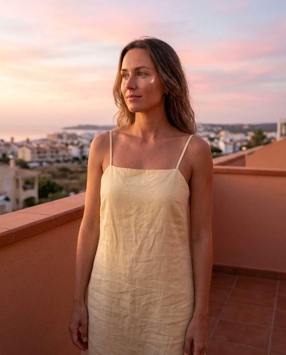 balcony sunrise calm photo