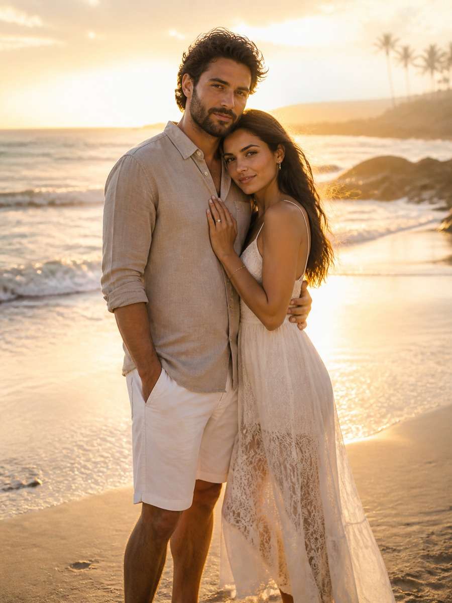Romantic Backlit Glow photo