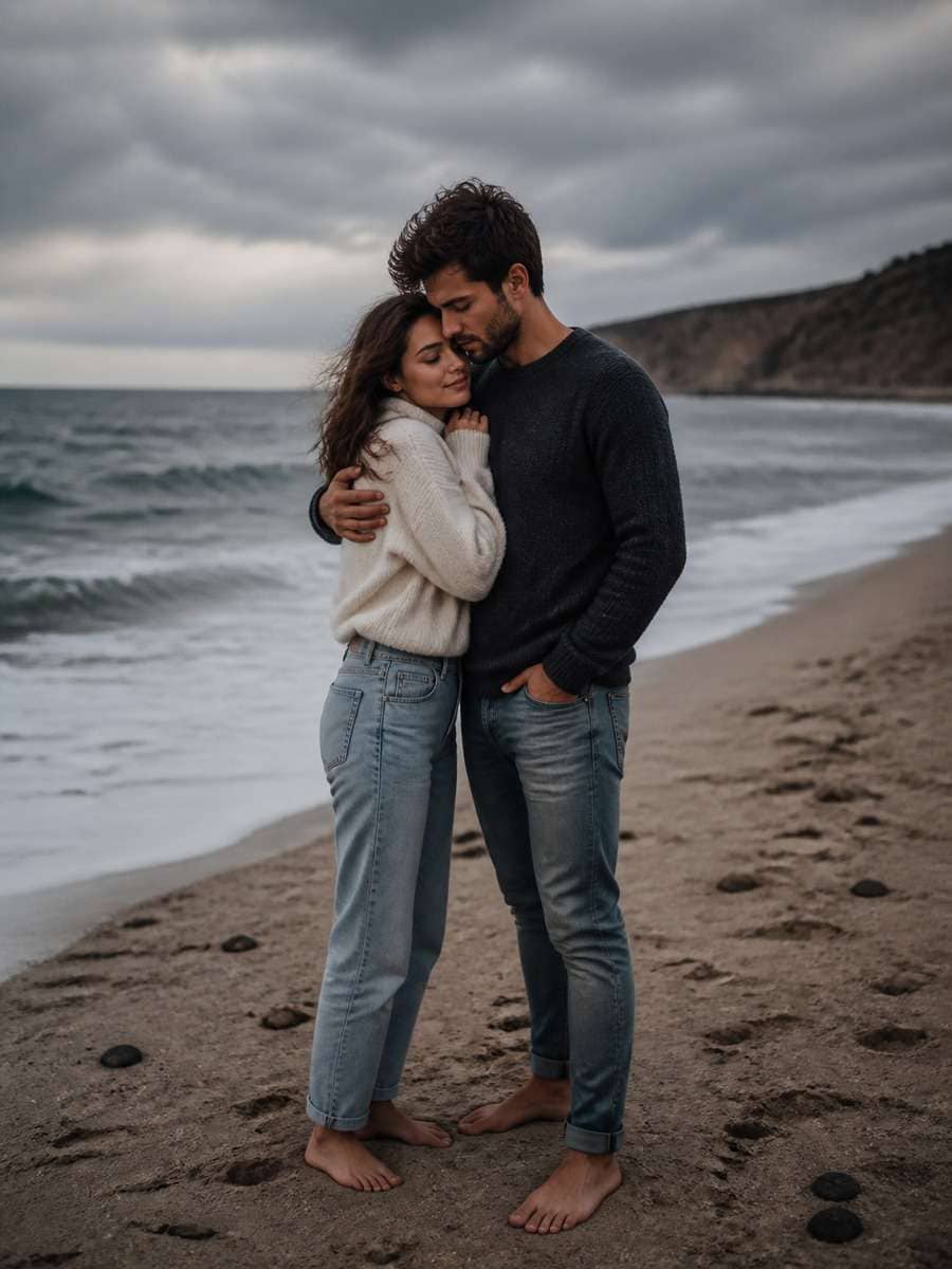 Moody Overcast Coast photo