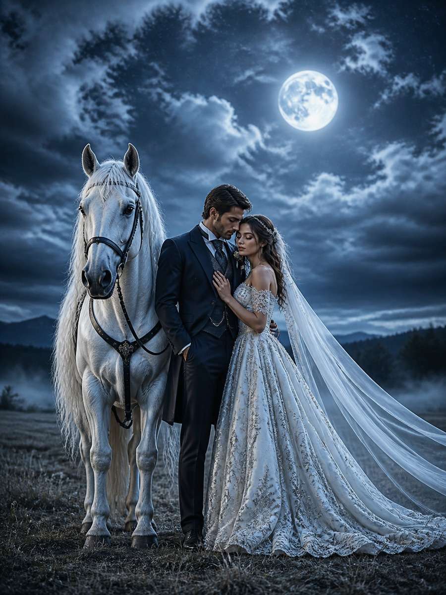 Moonlit Wedding Fantasy photo
