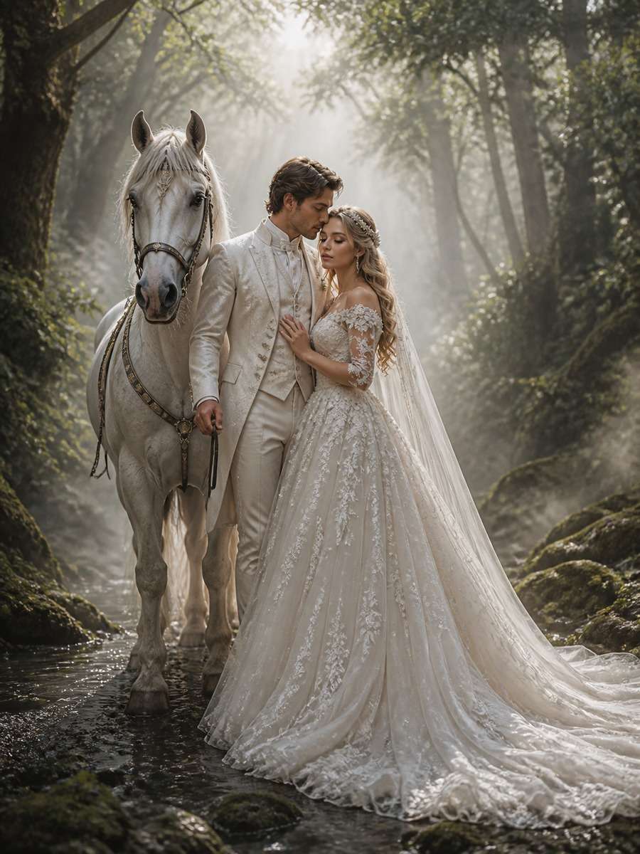 Fairytale Forest Wedding photo