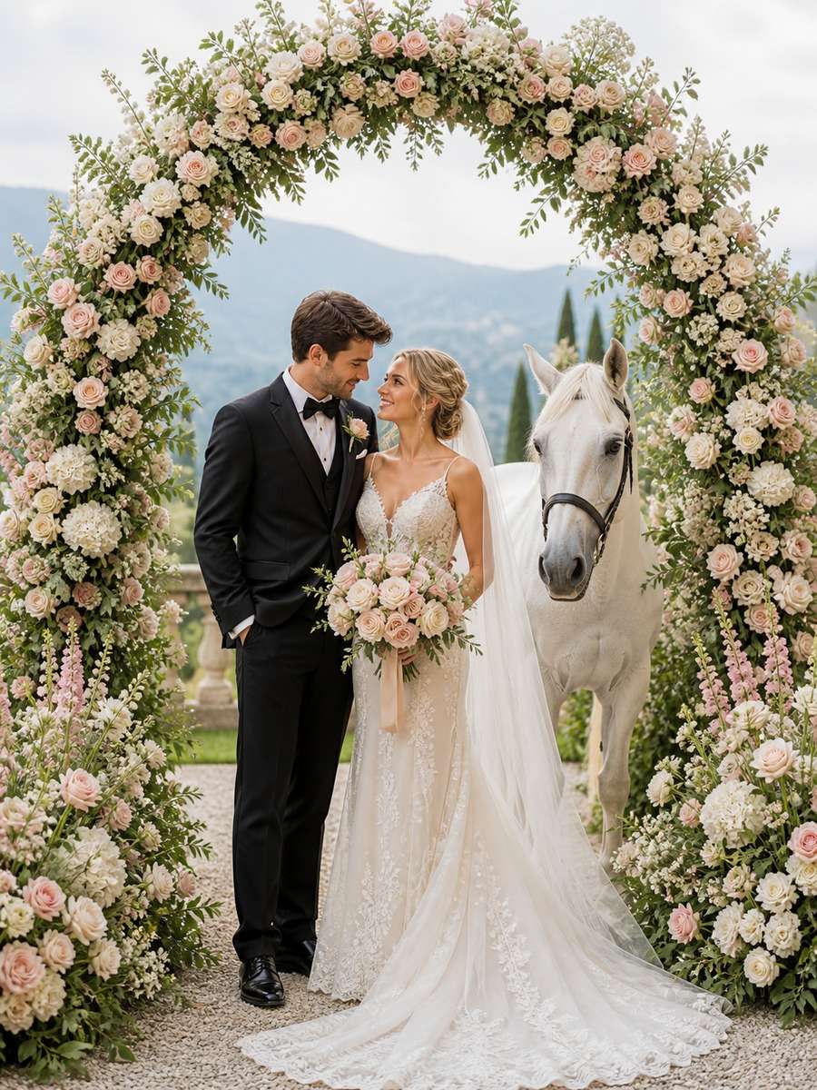 Garden Arch Wedding Edit photo