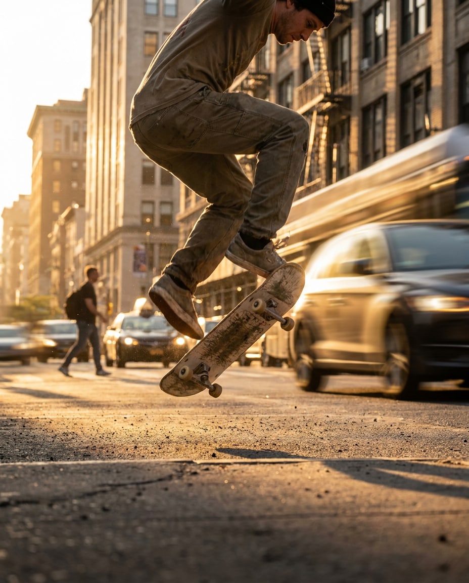 action pan motion photo