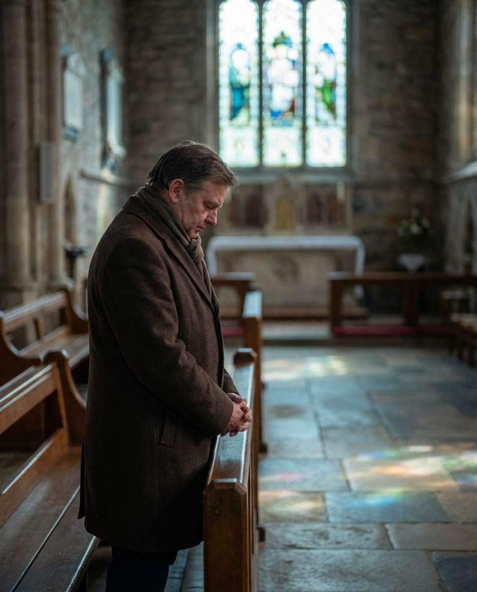 church aisle stillness photo