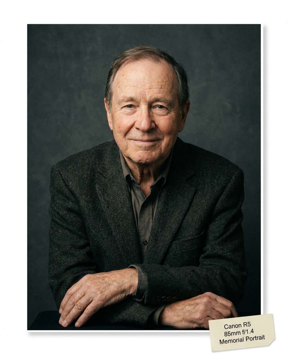 soft studio remembrance photo