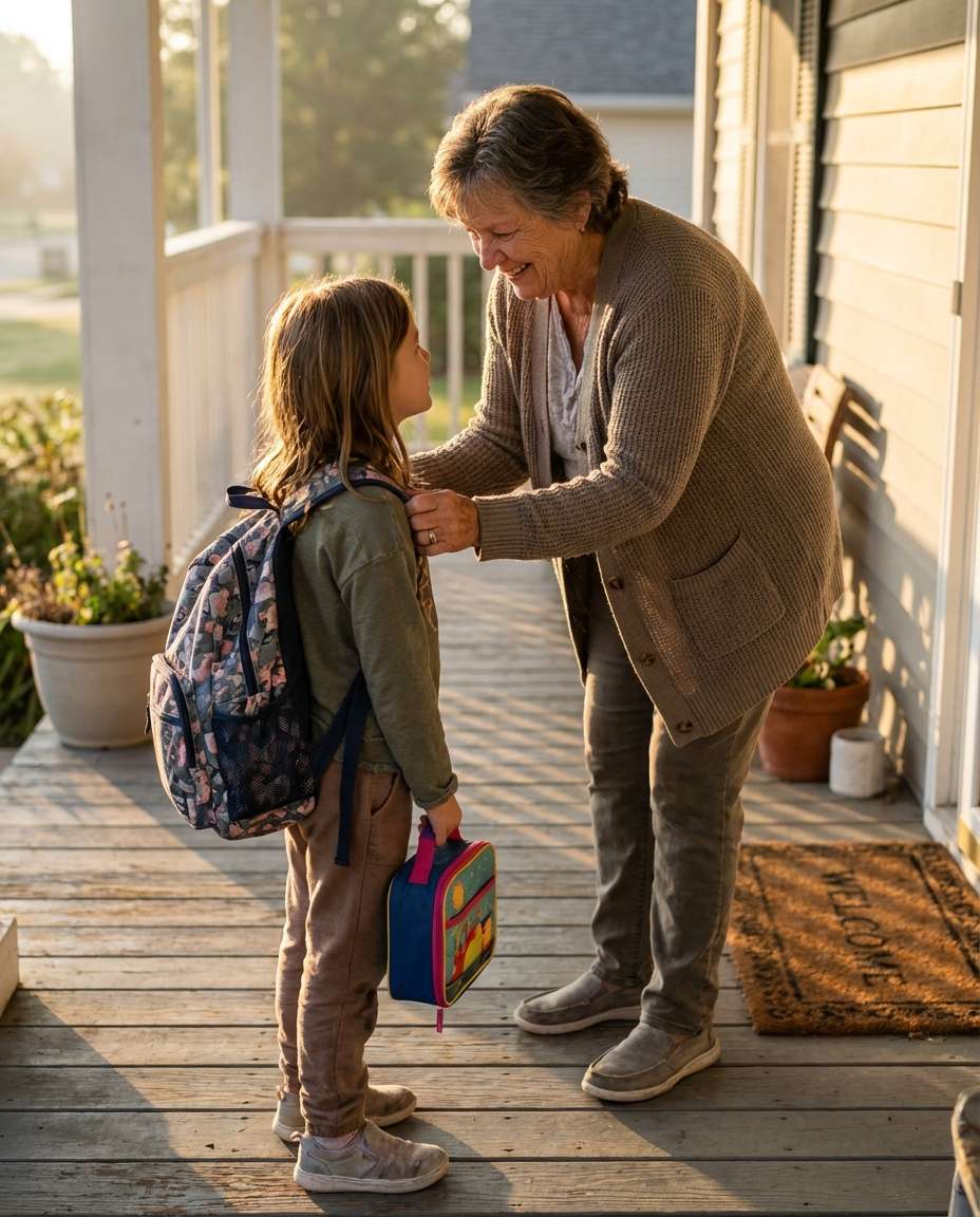 first day of school photo