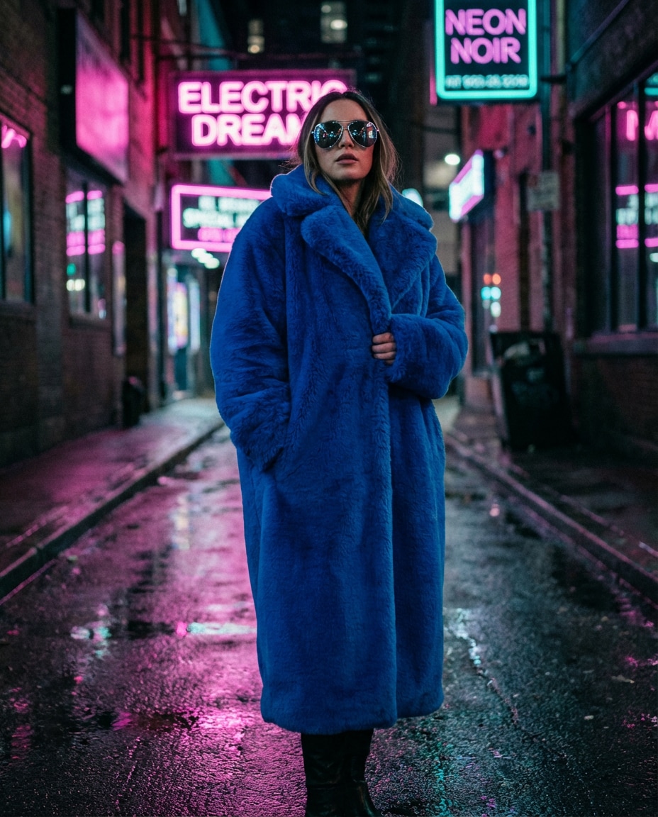 neon alley pop photo