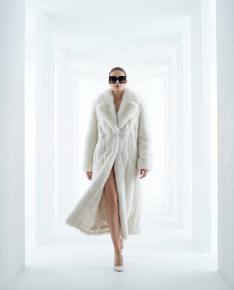 minimal white hallway photo