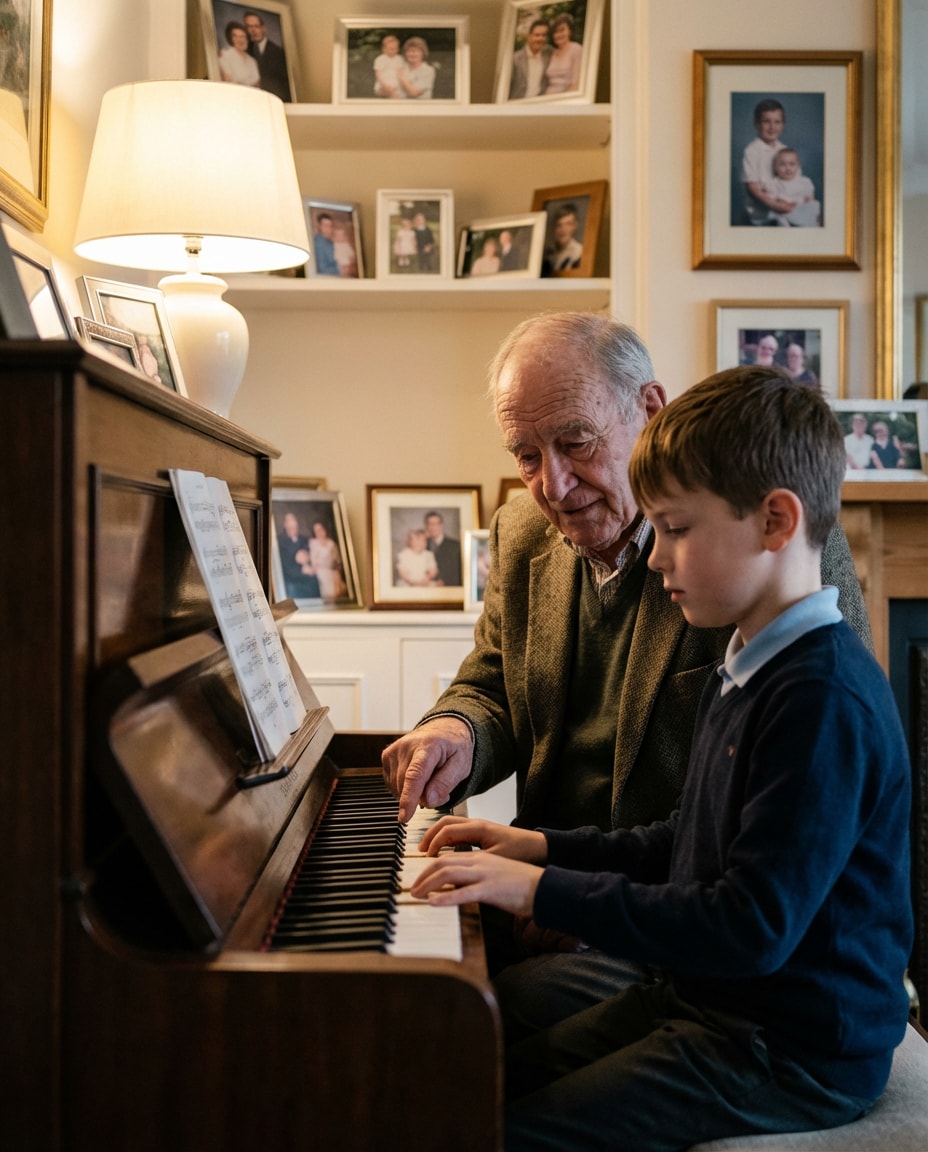 piano practice duet photo