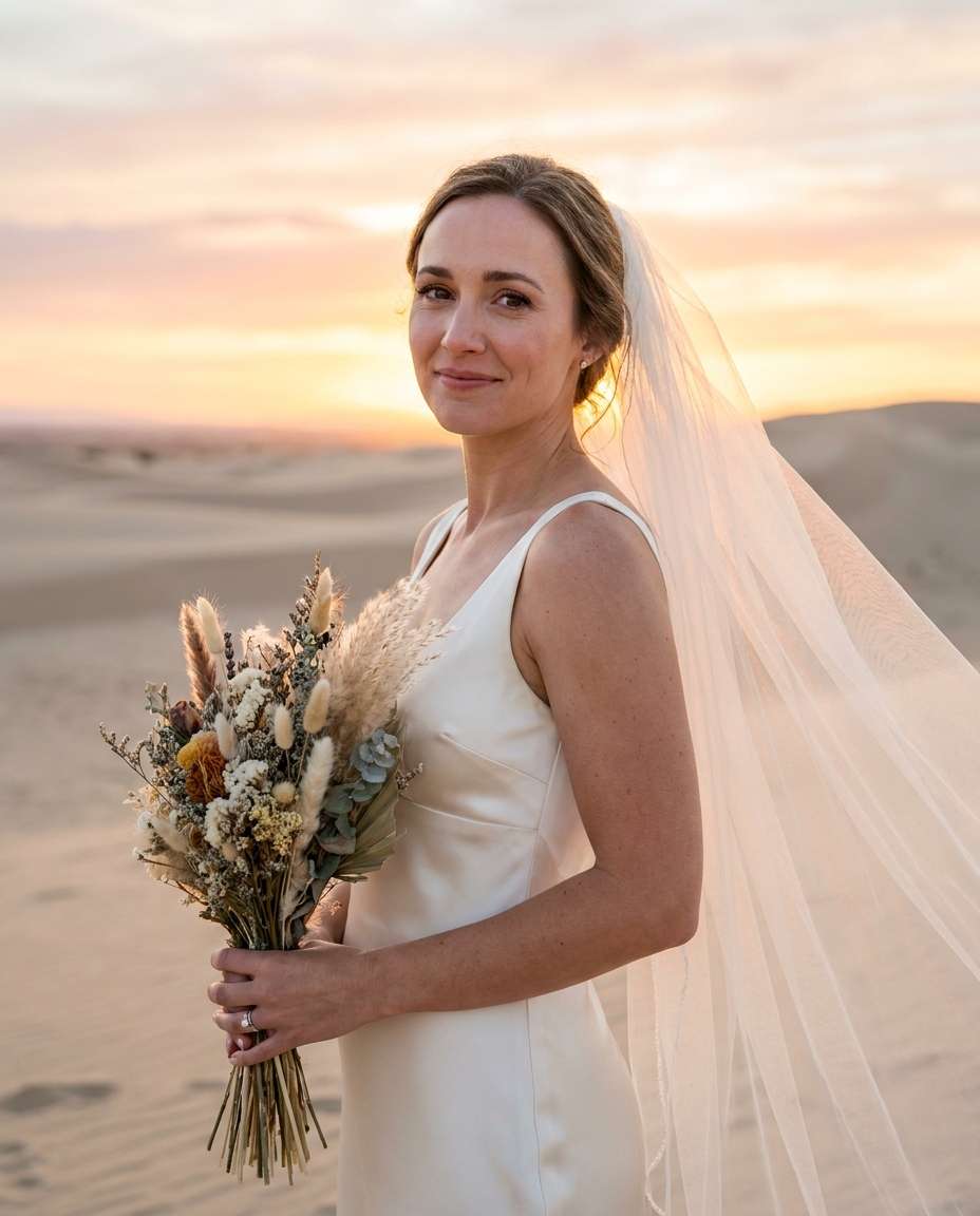 wedding portrait photo