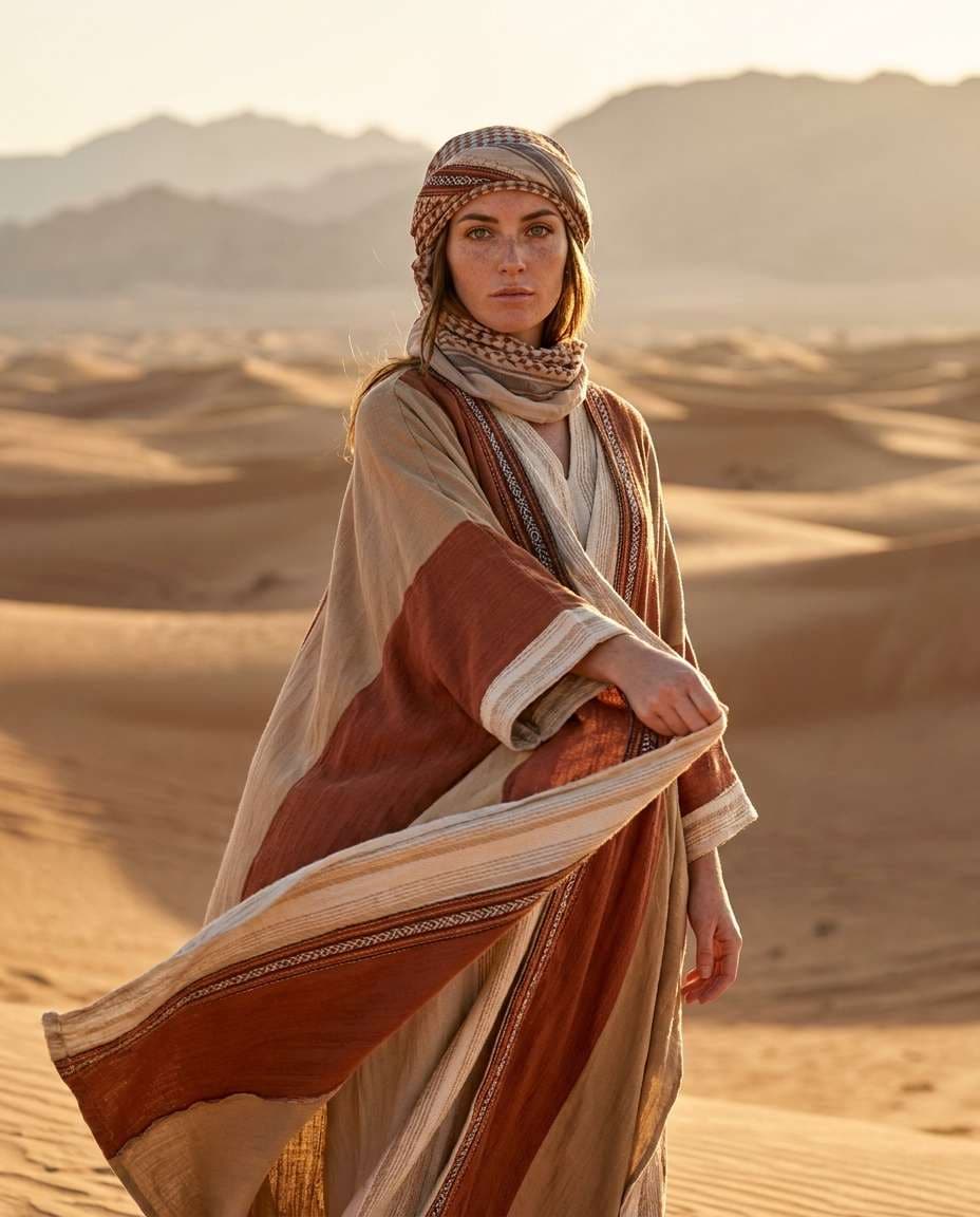 bedouininspired editorial photo