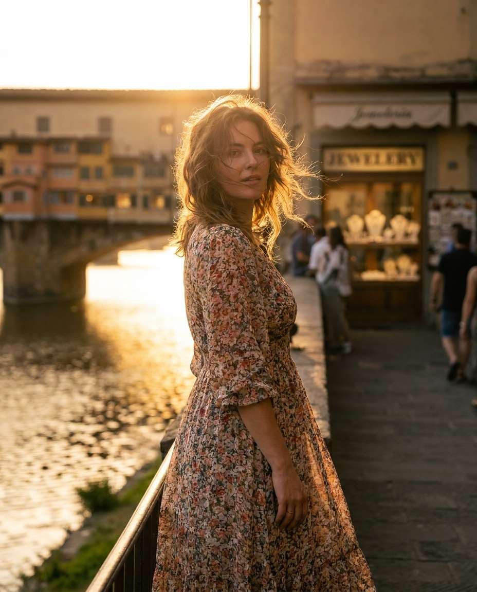 florence bridge breeze photo