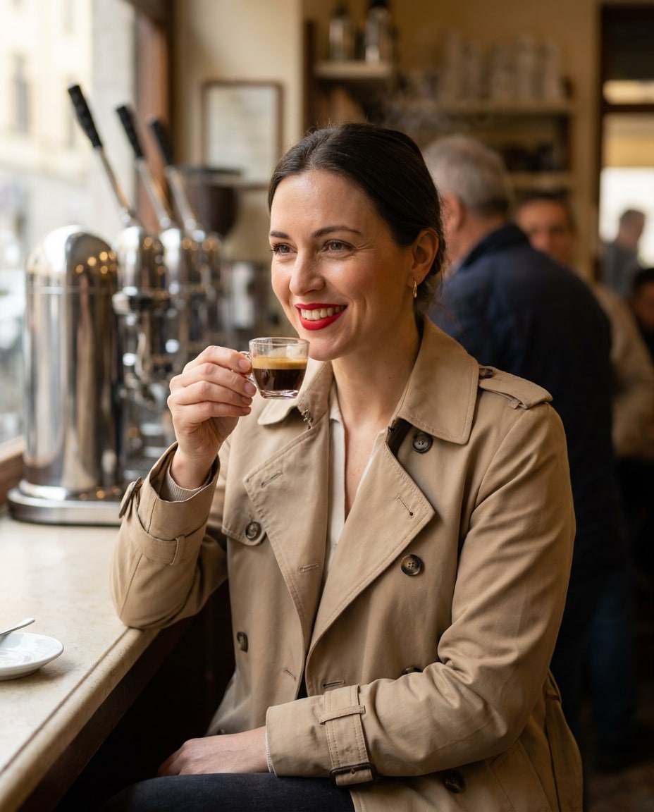 italian espresso bar photo