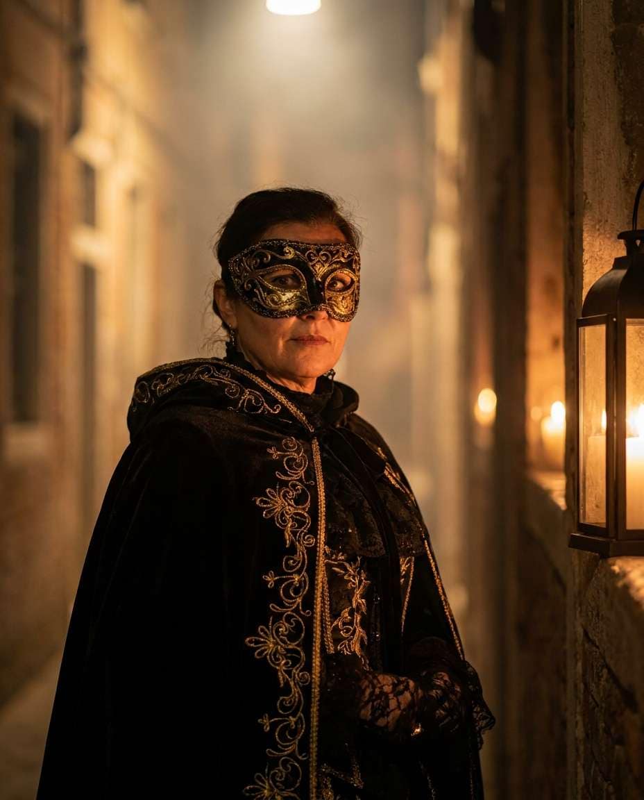 venice carnival glam photo