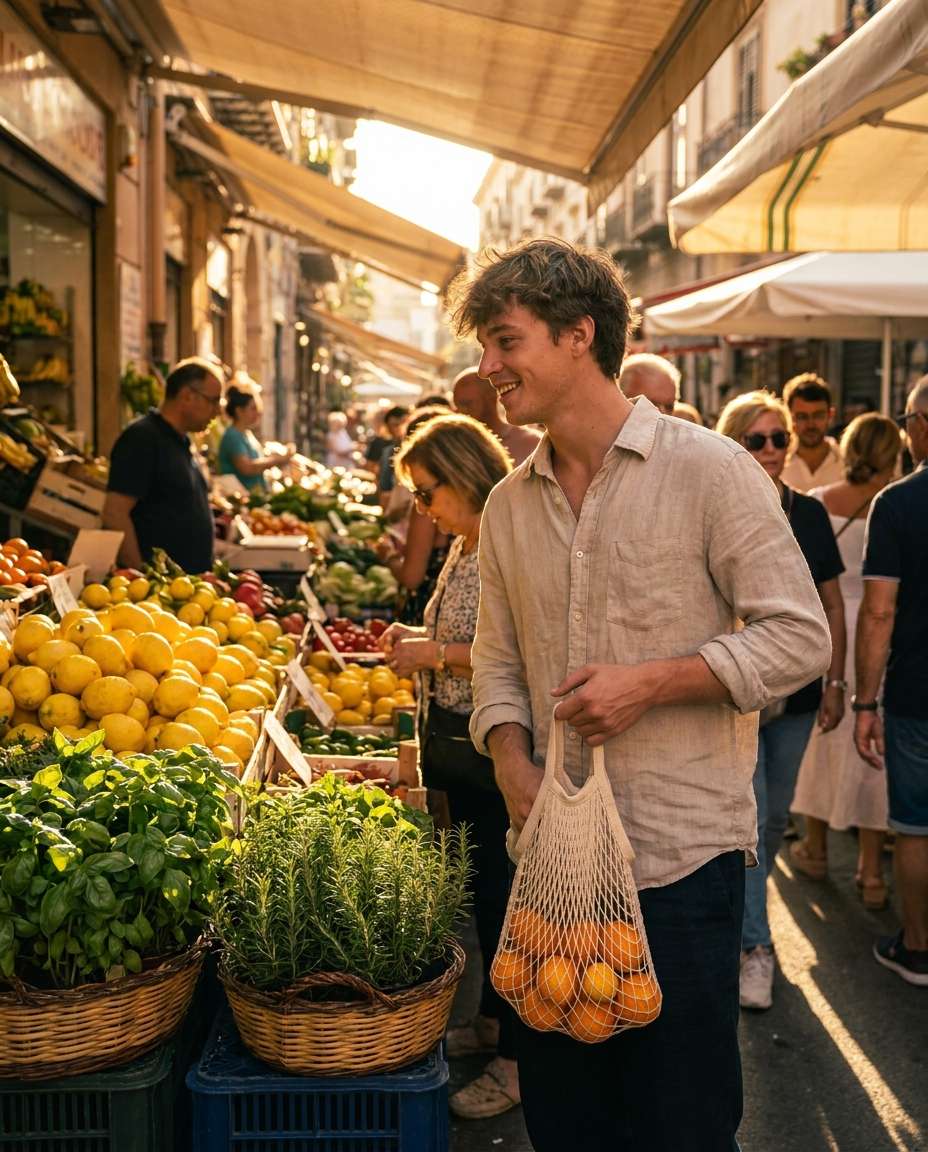 sicily citrus market photo