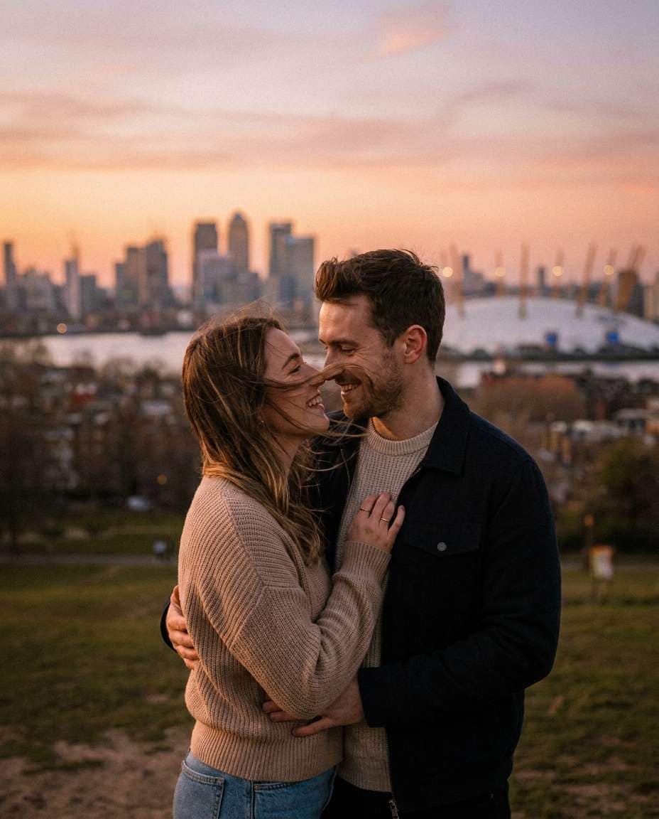 greenwich sunset view photo