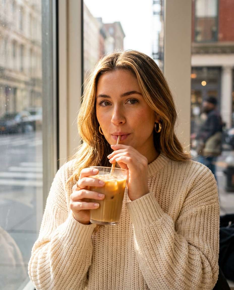 soho cafe window photo