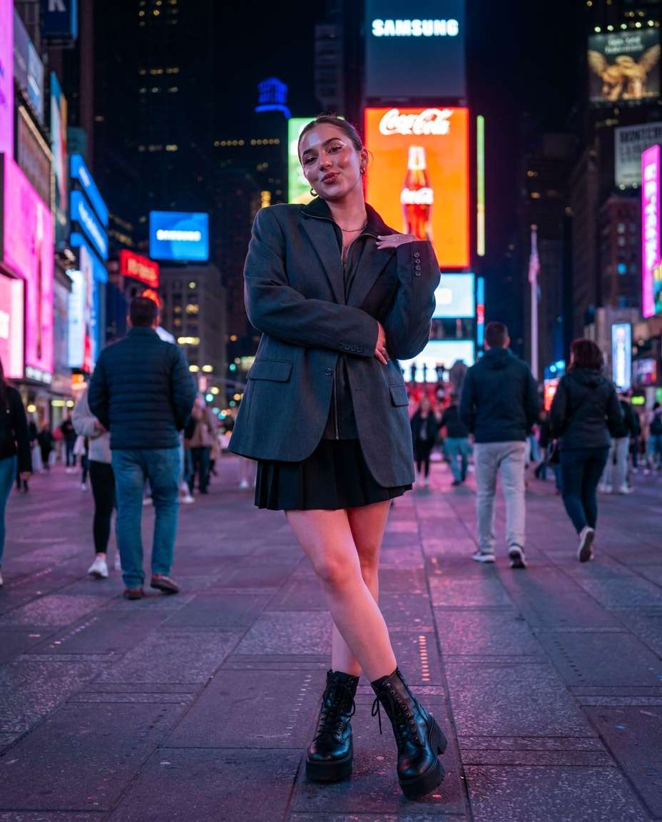 kpop street style photo